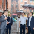 建为新闻 | 上海市委宣传部副部长、市国资委副主任黄斌兵实地调研建为历保文物保护活化利用项目